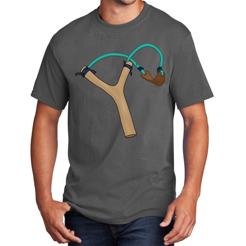 Wooden Slingshot Basic T-shirt | Artistshot