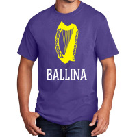 Ballina, Ireland Celtic Irish Gaelic Basic T-shirt | Artistshot