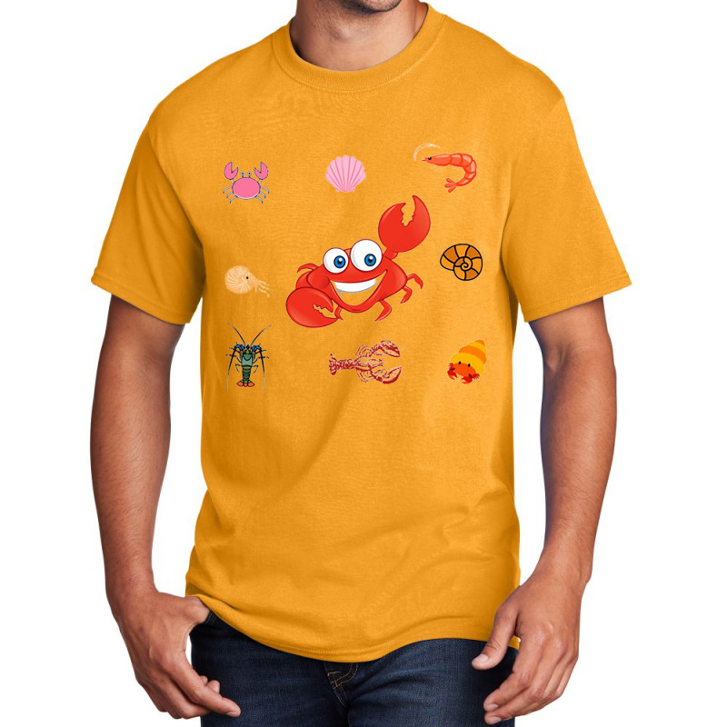 Crustaceancore Funny Basic T-shirt | Artistshot