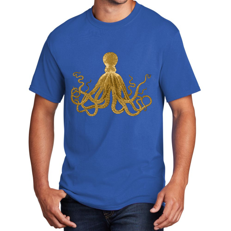 Golden  Crustaceancore Basic T-shirt | Artistshot