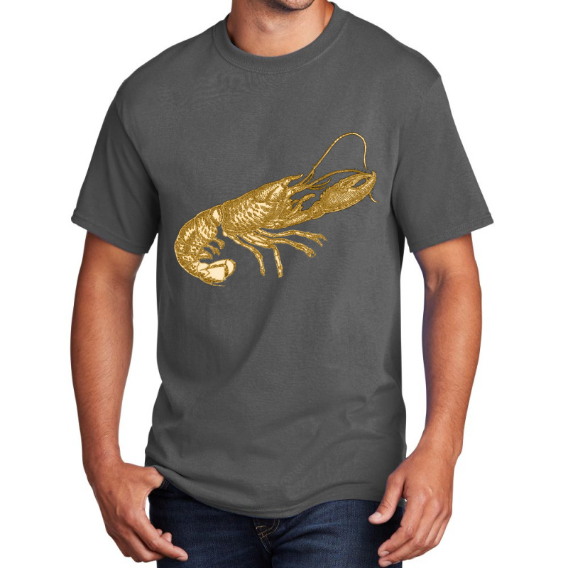 Golden Crustaceancore Basic T-shirt | Artistshot