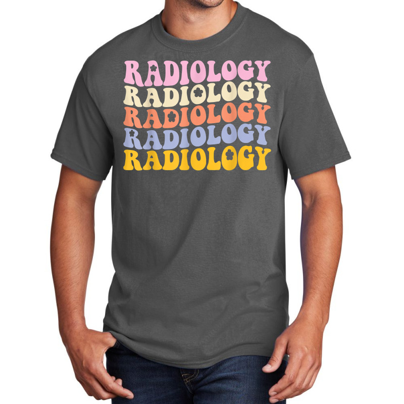 Radiology Technologist Groovy Boho, Rad Tech T Shirt Basic T-shirt by cm-arts | Artistshot