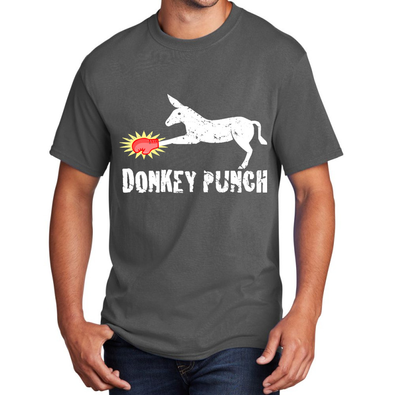 Donkey Punch, Donkey Punch Vintage, Donkey Punch Art, Donkey Punch Pai Basic T-shirt by SHOPTYU | Artistshot