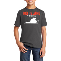 Fox Island Washington Usa State America Travel Washingtonian Basic Youth T-shirt | Artistshot