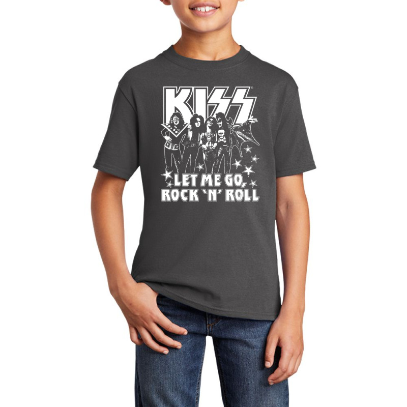 Kiss Let Me Go Basic Youth T-shirt by cm-arts | Artistshot