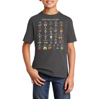 Mental Health Awareness Coping Skills Alphabet Kids Teens Premium T Sh Basic Youth T-shirt | Artistshot