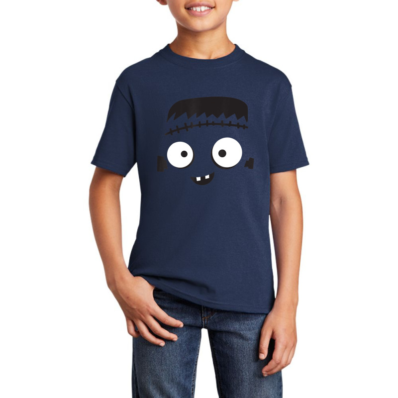 Frankenstein Monster Halloween Costume Basic Youth T-shirt by cm-arts | Artistshot