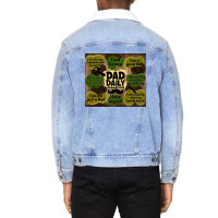 Dad Daily Affirmations Unisex Sherpa-lined Denim Jacket | Artistshot