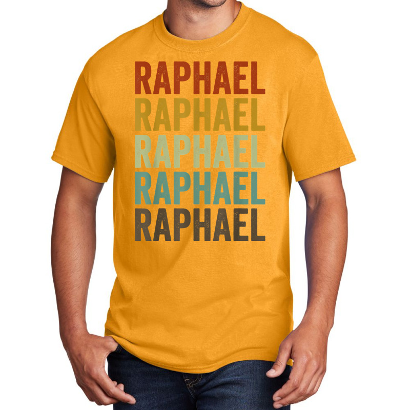 Raphael Archangel Retro T Shirt Basic T-shirt | Artistshot