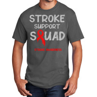 Stroke Awareness Survivor Squad Strong Warrior T Shirt Basic T-shirt | Artistshot