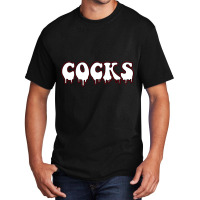 Dripping Usc Cocks Basic T-shirt | Artistshot