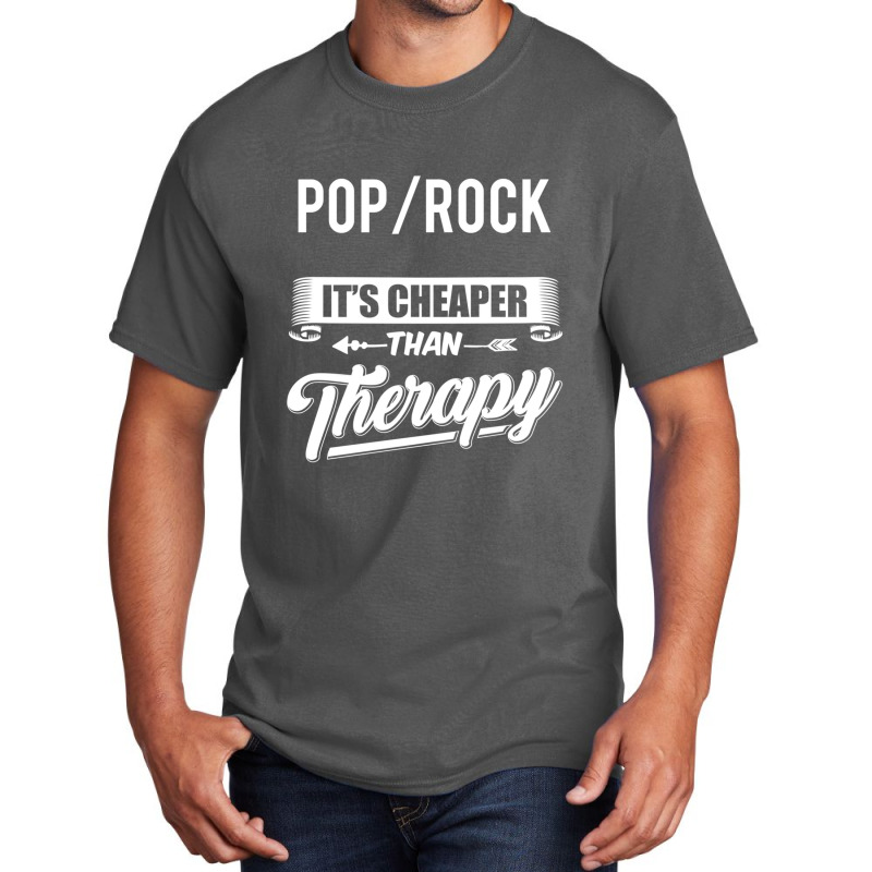 Pop Rock Novely Pop Rock Quoe Basic T-shirt by cm-arts | Artistshot