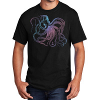 Octopus Shirt Cool Vintage Marine Biologist Ocean Sea Life 1 T Shirt Basic T-shirt | Artistshot