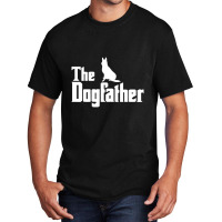 The Dogfather German Shepherd Basic T-shirt | Artistshot