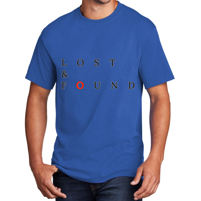 Lost _ Found Basic T-shirt by ERNIEHERNANDEZ | Artistshot