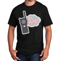 Market Team Member - Hey Market Basic T-shirt | Artistshot