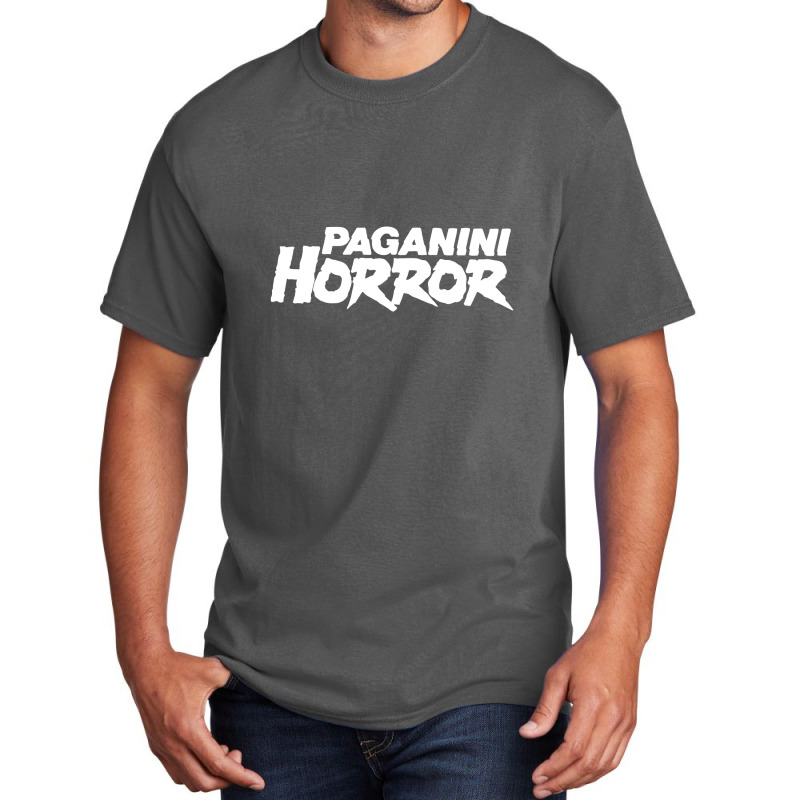 Paganini Horror Basic T-shirt by cm-arts | Artistshot