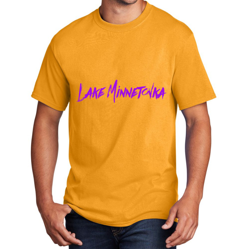 Lake Minnetonka Basic T-shirt by Adcock Salmon | Artistshot