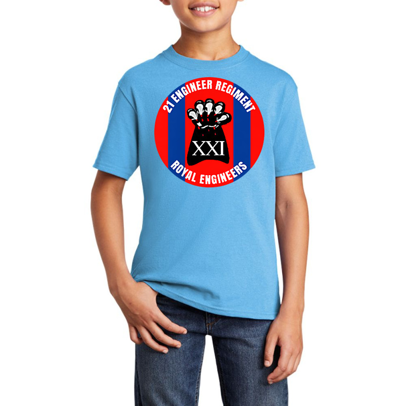 21 Engineer Regiment   Royal Engineers T Shirt Basic Youth T-shirt by alyshasur9x | Artistshot