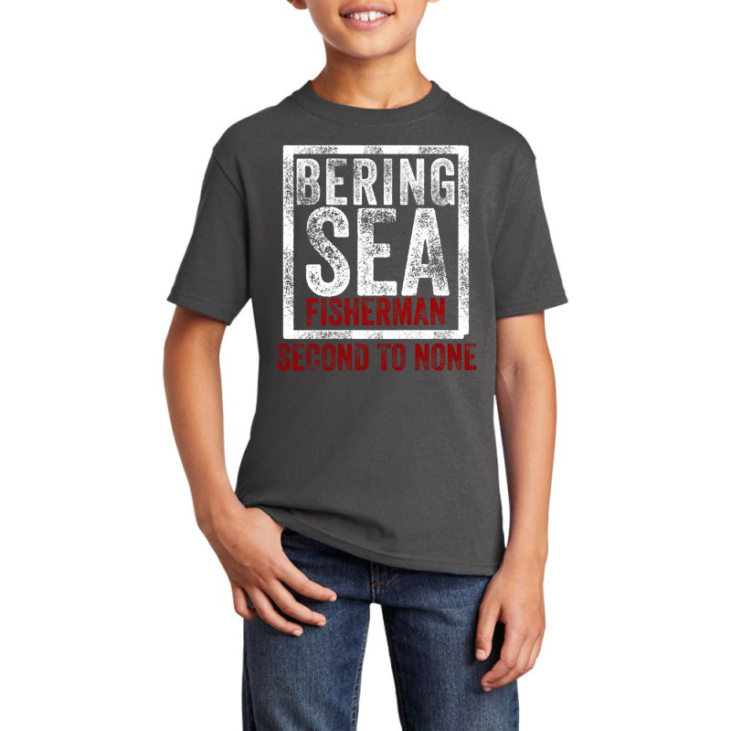 Bering Sea Fisherman 2021 Second To None Dutch Harbor Alaska Pullover Basic Youth T-shirt by cm-arts | Artistshot