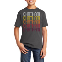 Chatham, Nj Vintage Style New Jersey Basic Youth T-shirt | Artistshot