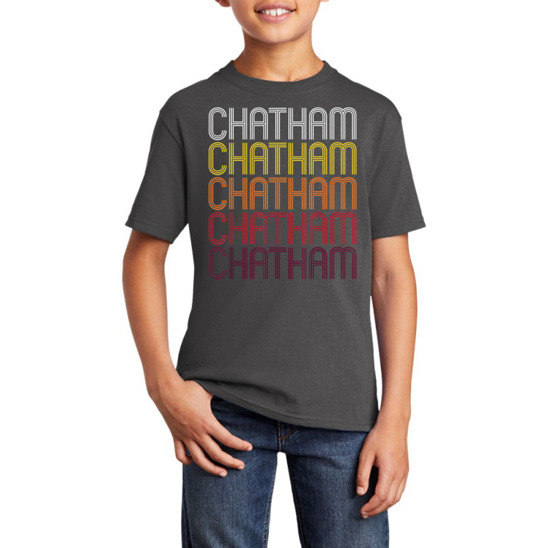 Chatham, Nj Vintage Style New Jersey Basic Youth T-shirt by Mello Greenwood | Artistshot