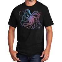 Octopus Cool Vintage Marine Biologist Ocean Sea Life 1 Basic T-shirt | Artistshot