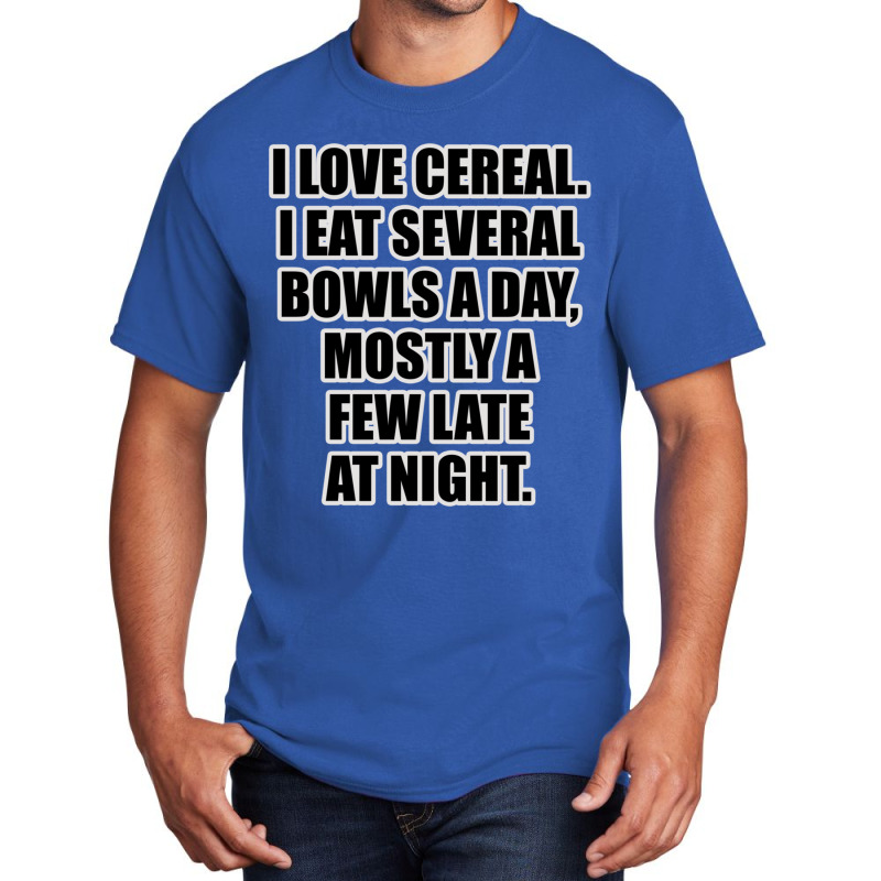 Paul Dano I Love Cereal Quote 2022 Basic T-shirt by cm-arts | Artistshot