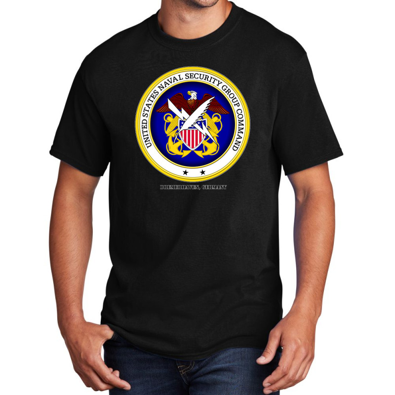 Naval Security Group Activity Basic T-shirt by MandyMOerke | Artistshot