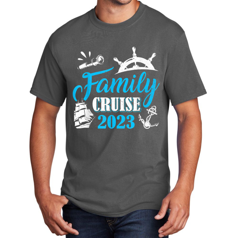 Cruise Squad 2023 Cruising Ship Vacation Funny T Shirt Basic T-shirt | Artistshot