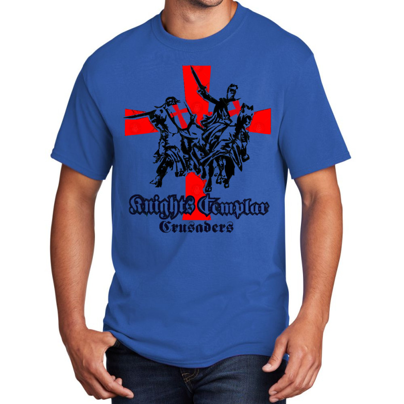 Knights Templar Holy Crusaders Basic T-shirt | Artistshot