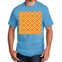 Batik Flower Art Pattern Basic T-shirt | Artistshot