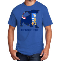 Falklands Islands Commonwealth Bull Basic T-shirt | Artistshot