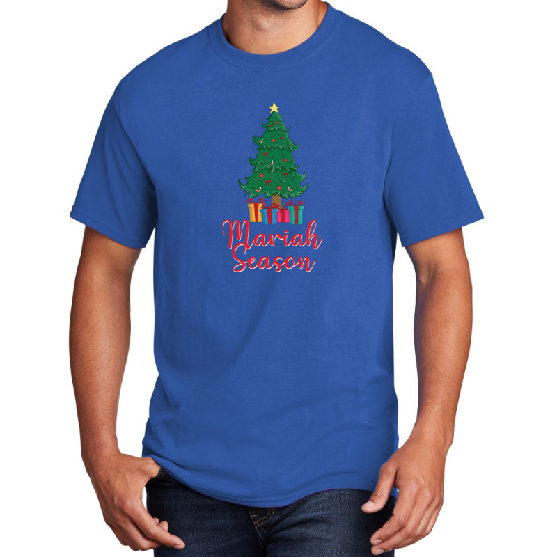 Mariah Carey Season Christmas .png Basic T-shirt by JillMarie | Artistshot