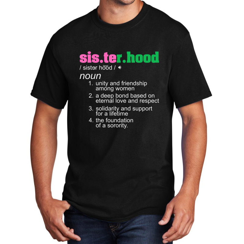 J15 Nineteen 08 Aka African Women Sisterhood Noun Hand Sign Basic T-shirt | Artistshot