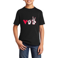 Love Fight Win Belarus Basic Youth T-shirt | Artistshot