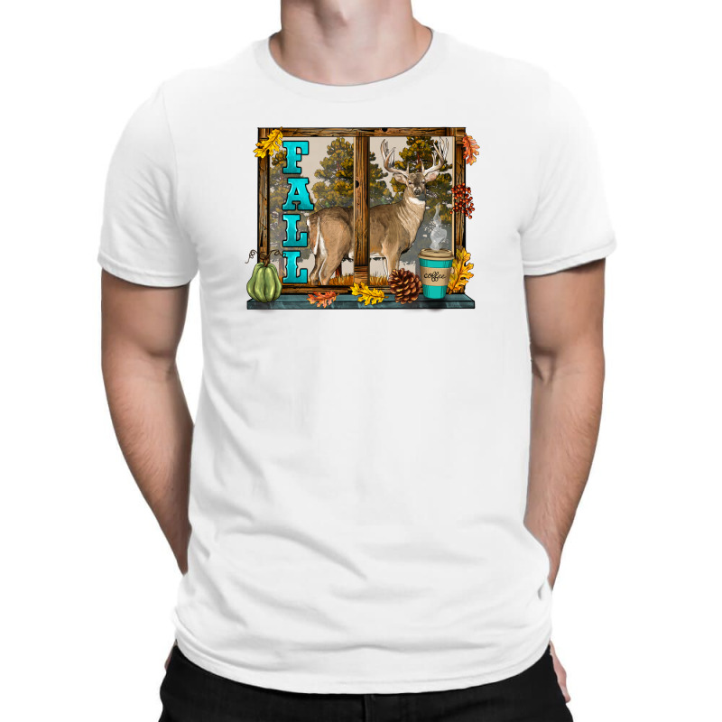 White Tailed Buck Fall T-shirt | Artistshot