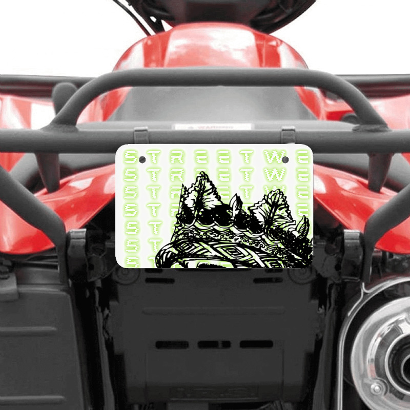 Urban Streetwear Design Atv License Plate | Artistshot