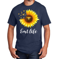 Sunflower Emt Life Ems Emergency Medical Technician Medic T Shirt Basic T-shirt | Artistshot