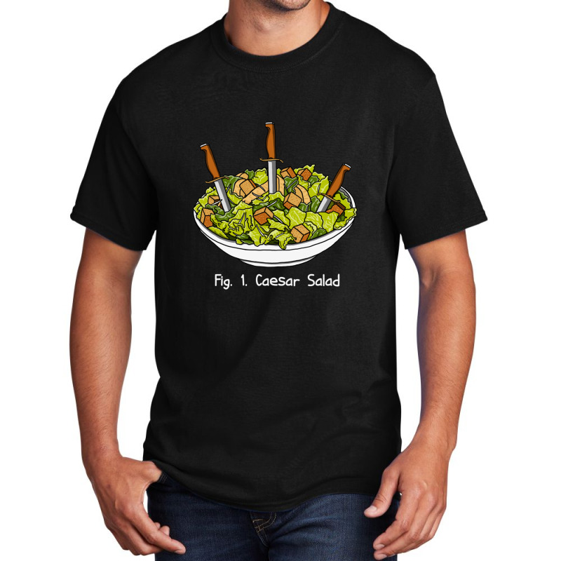 Caesar Salad Basic T-shirt by cm-arts | Artistshot