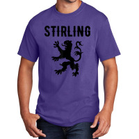 Stirling Clan Scottish Family Name Scotland Heraldry T-shirt Basic T-shirt | Artistshot