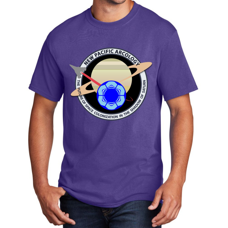 New Pacific Arcology Basic T-shirt by ERNIEHERNANDEZ | Artistshot