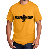 Aramaic Aramean Flag Eagle Torch Syrian Aramaic T Shirt Basic T-shirt | Artistshot