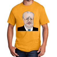 Scott Morrison Cartoon Basic T-shirt | Artistshot