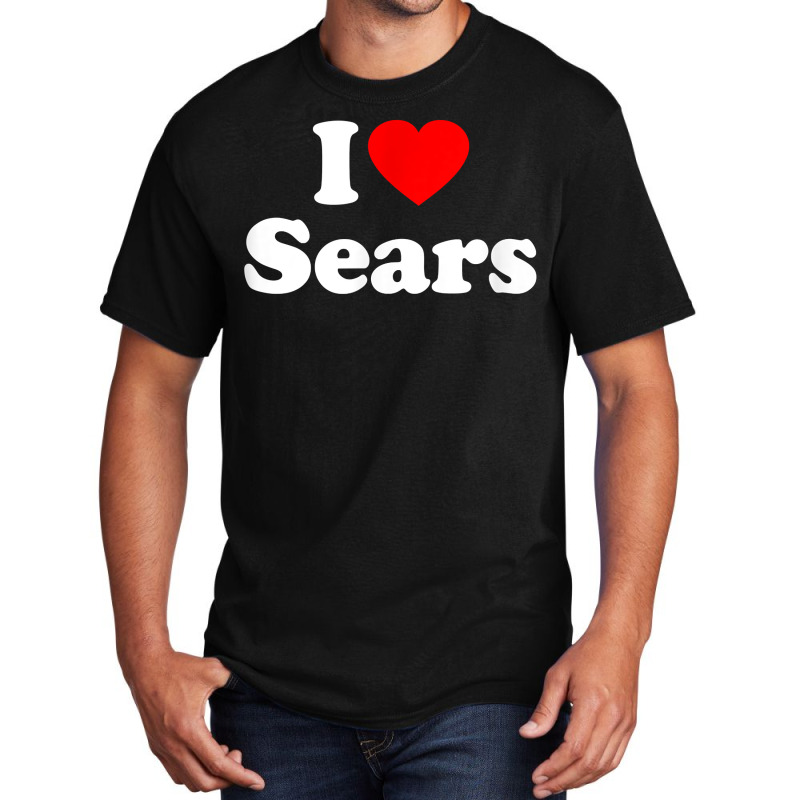 Sears Love Heart College University Alumni T Shirt Basic T-shirt | Artistshot