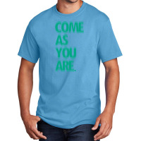 Come As You Are - Blue Basic T-shirt | Artistshot