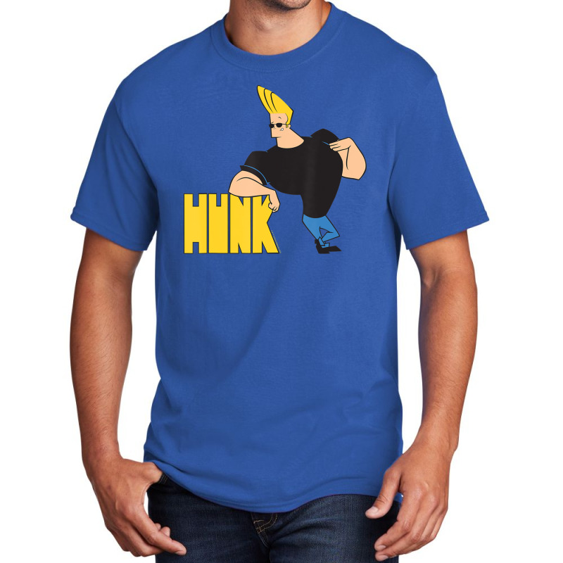 Johnny Bravo Bravo Is A Big Hunk Basic T-shirt | Artistshot