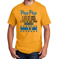 Pop Pop Partner In Crime Basic T-shirt | Artistshot