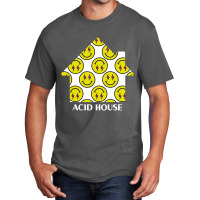 Acid House Smiley White House Basic T-shirt | Artistshot