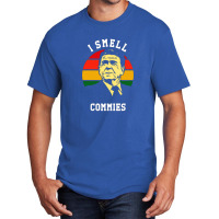 Ronald Reagan I Smell Commies Political Basic T-shirt | Artistshot